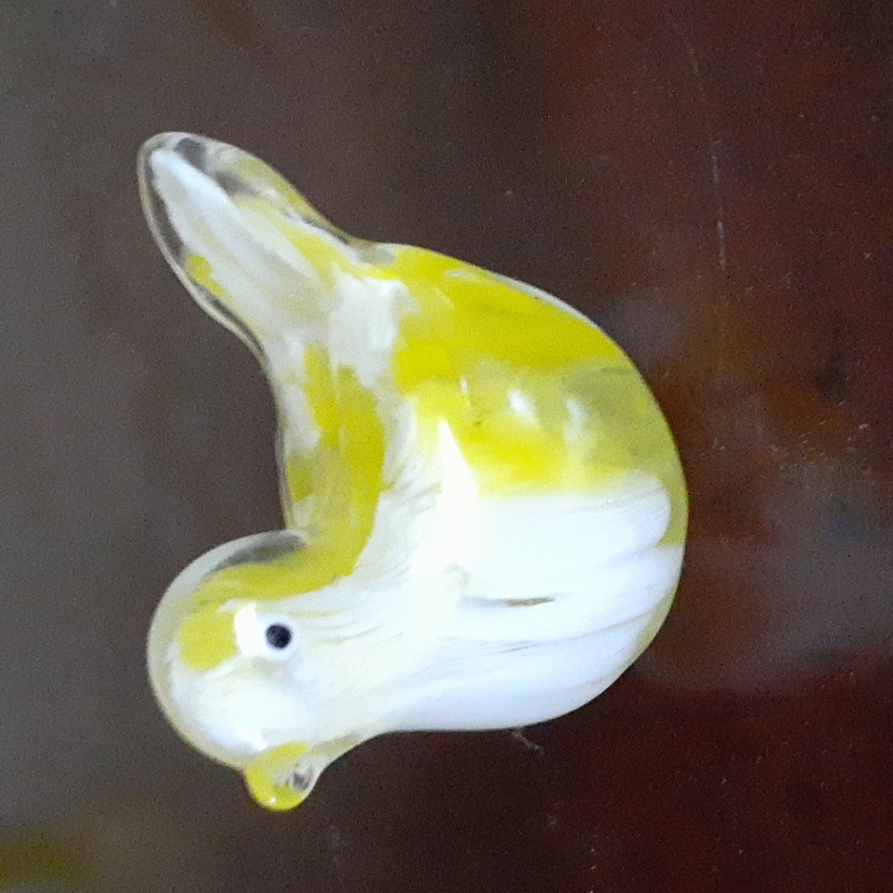 Cool vintage blown glass bird